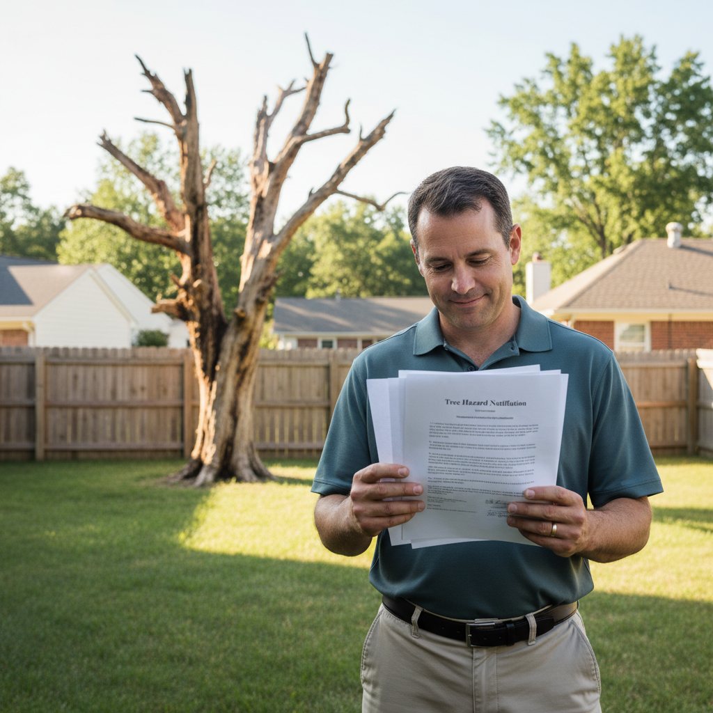 New product helps shift liability concerns when a neighbors dangerous trees threaten your property.