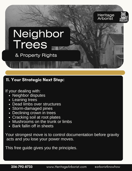 Neighbor Trees & Property Rights