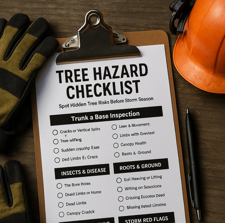 Tree Hazard Checklist Digital Download (PDF)