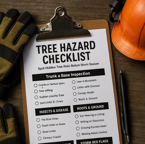 Tree Hazard Checklist Digital Download (PDF)